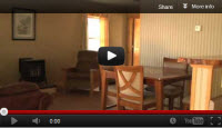 Lodging video tour of the Millinocket Stream cabin