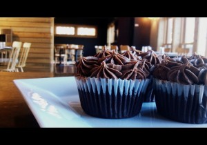 mocha frosted chocolate cupcakes