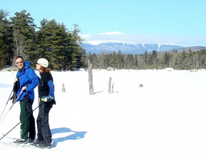 Snowshoeing in Maine