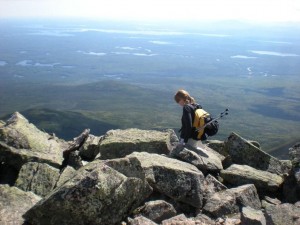 Hiking Knifes Edge