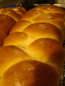 making braided bread