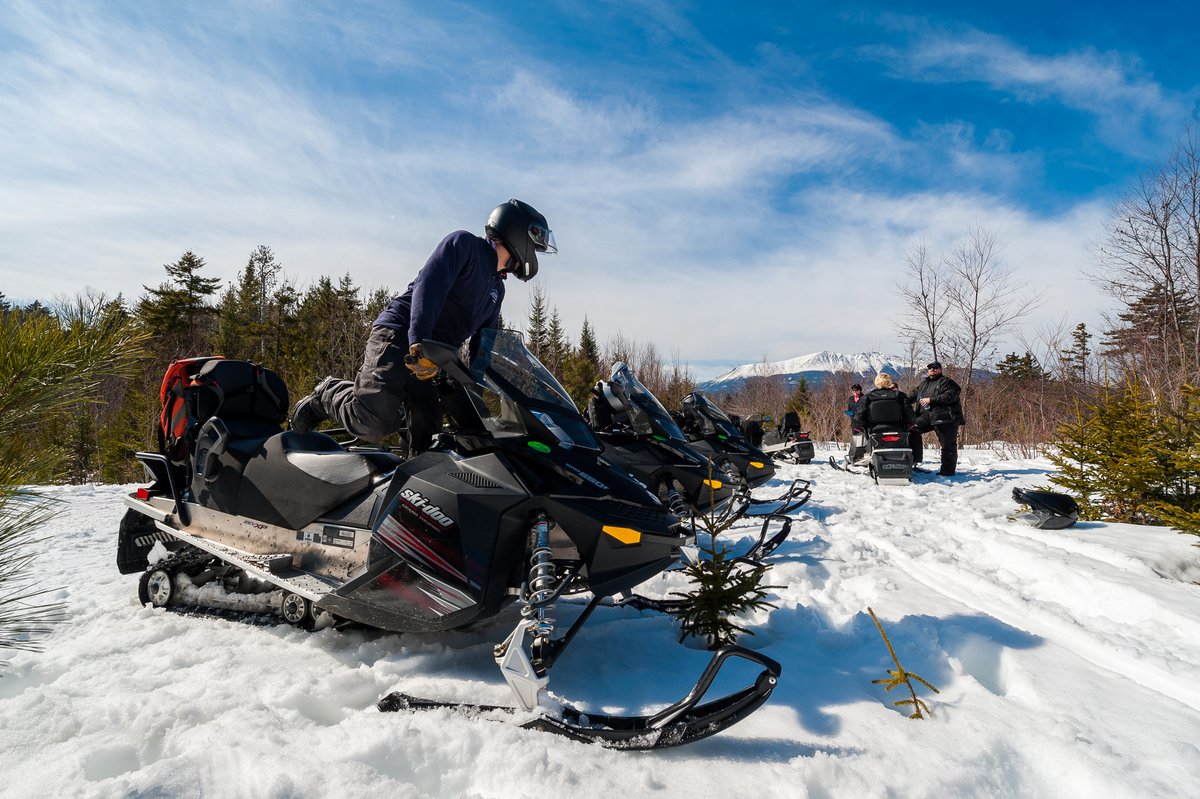 Snowmobile Tours Maine