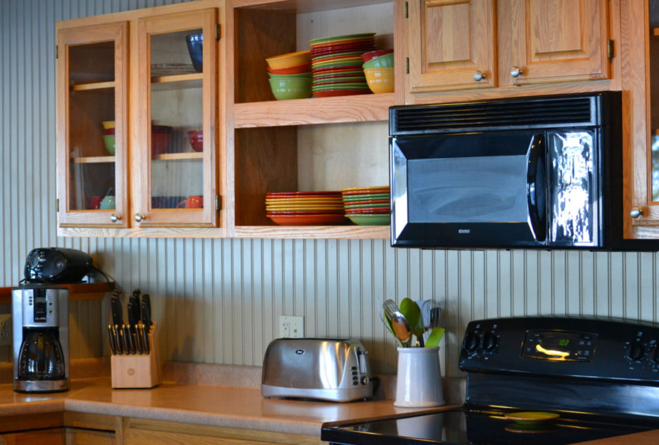 Millinocket Cabin Kitchen