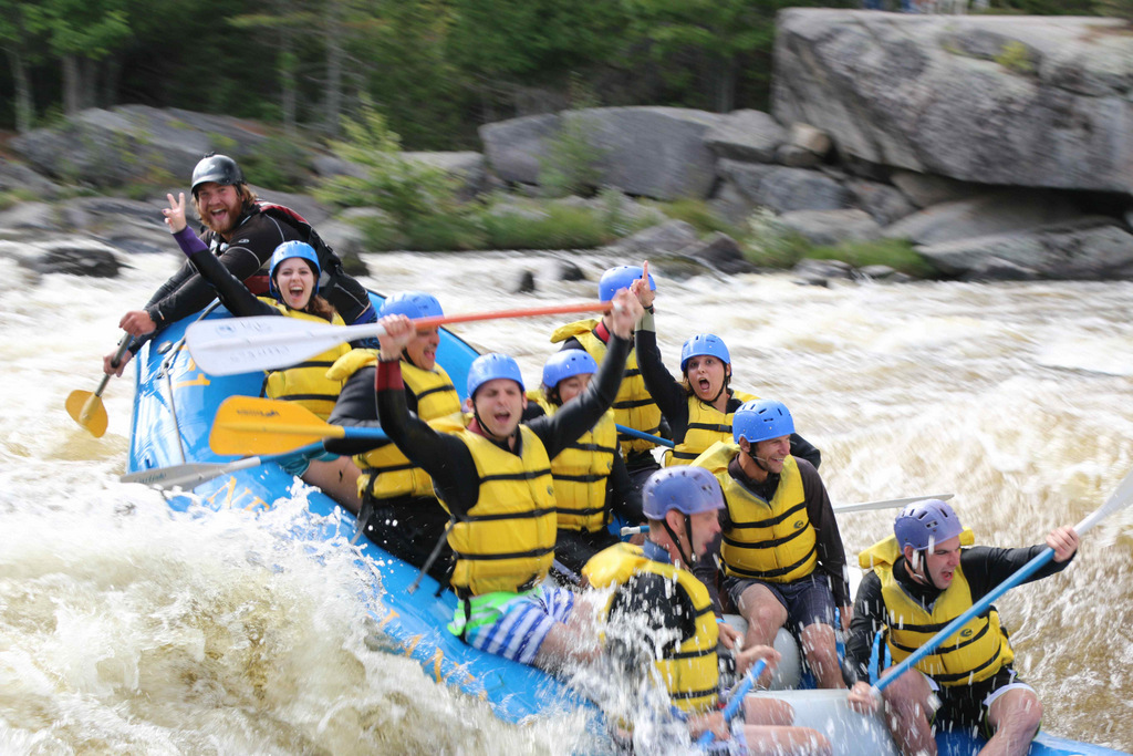 Rafting in Maine