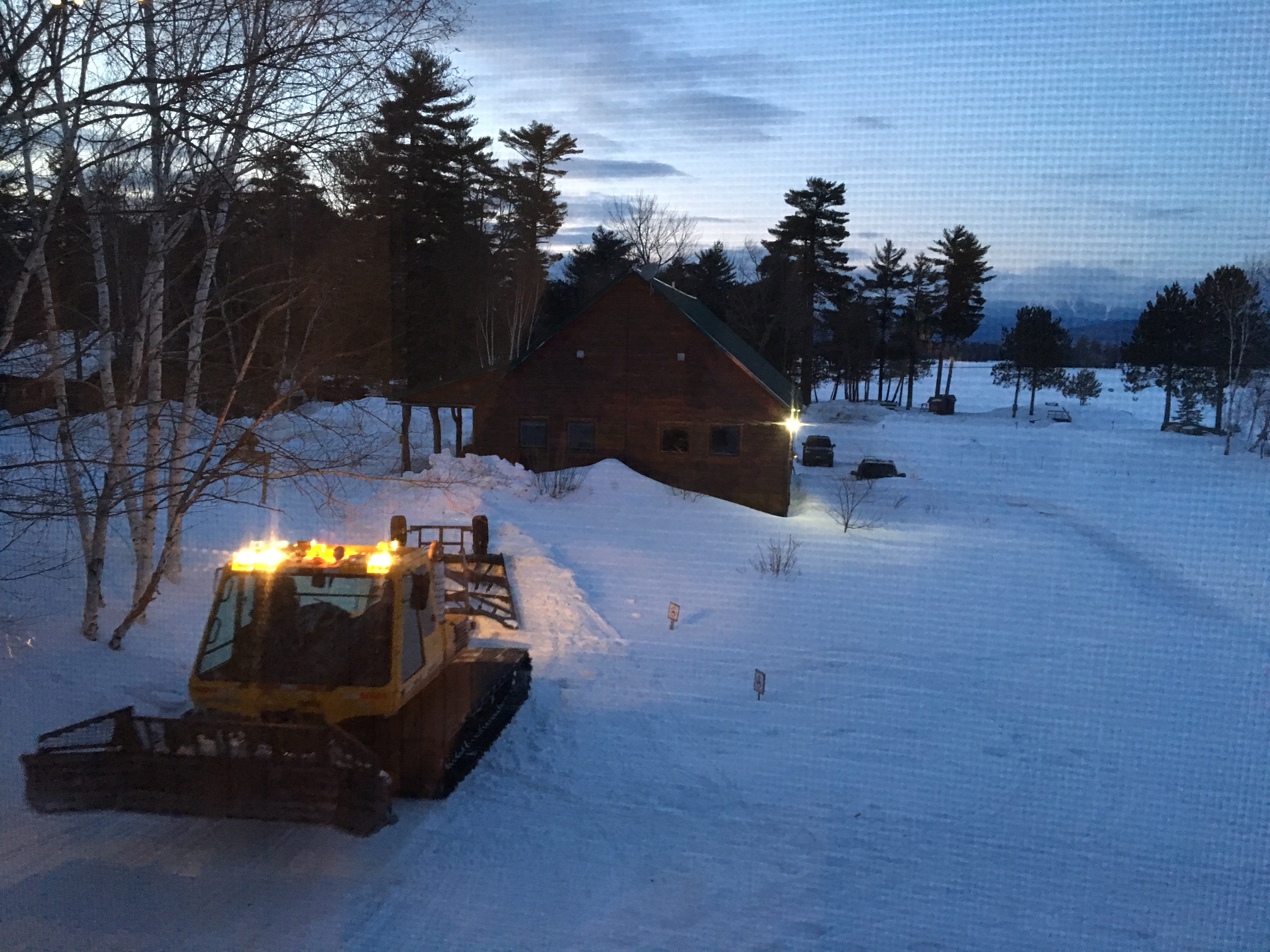 Groomers at NEOC Twin Pines Snowmobile