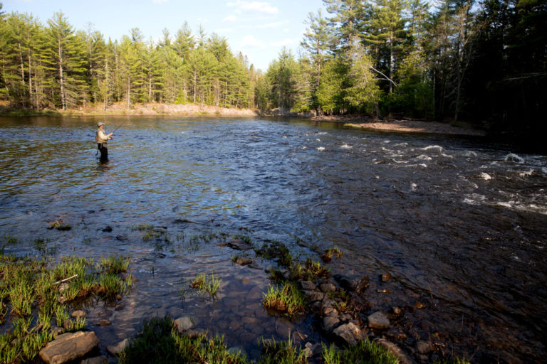 Salmon, Bass and Trout Fishing - New England Outdoor Center