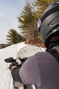 Snowmobiling In Maine