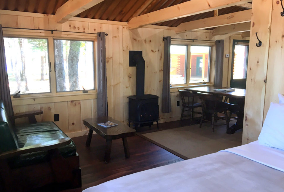 Wadleigh Brook Cabin Interior