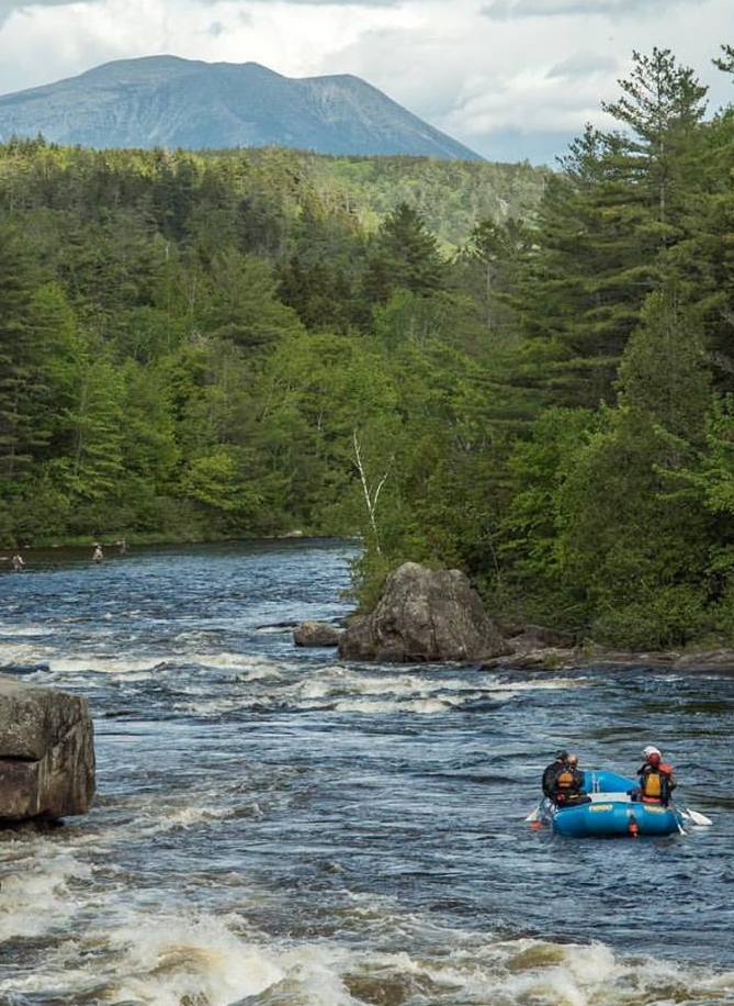 3-Walker Mtn Penobscot rafting Penobscot River
