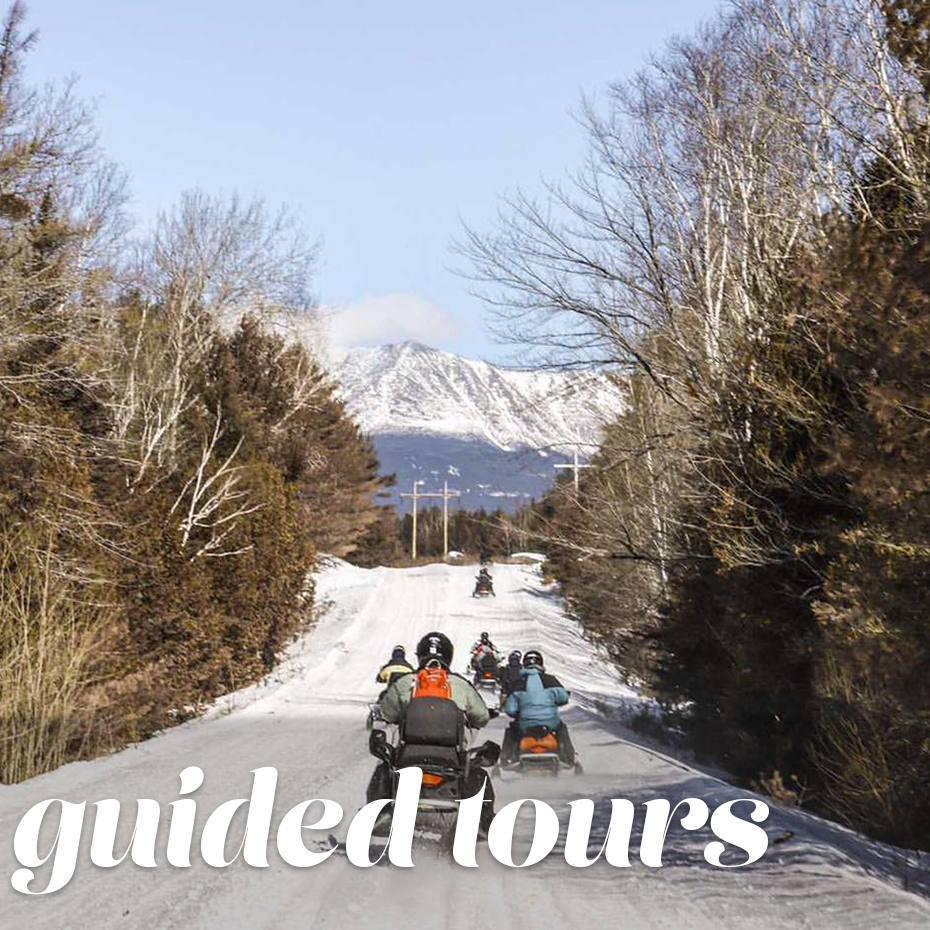 Guided Snowmobile Tours