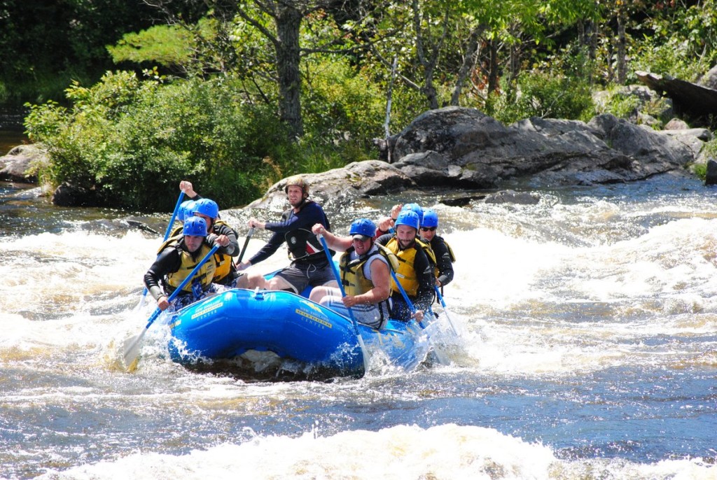 White Water Rafting ME Penobscot River Trips New England Outdoor Center