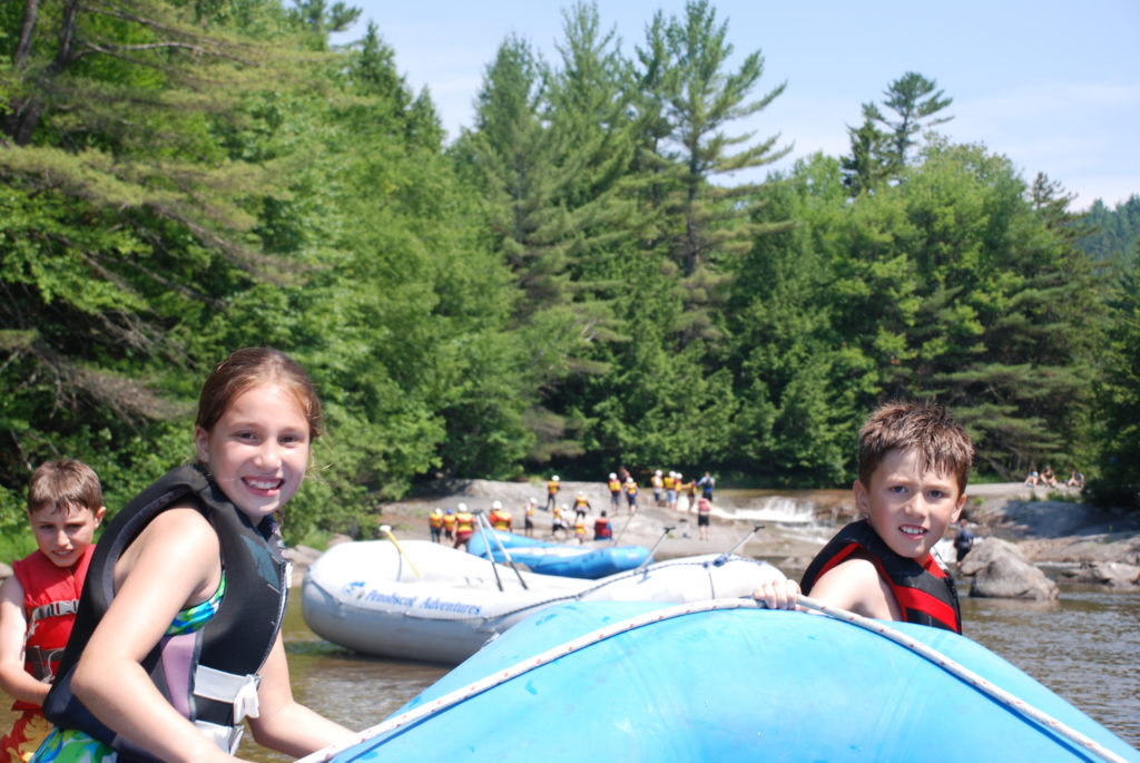 Family Rafting at NEOC