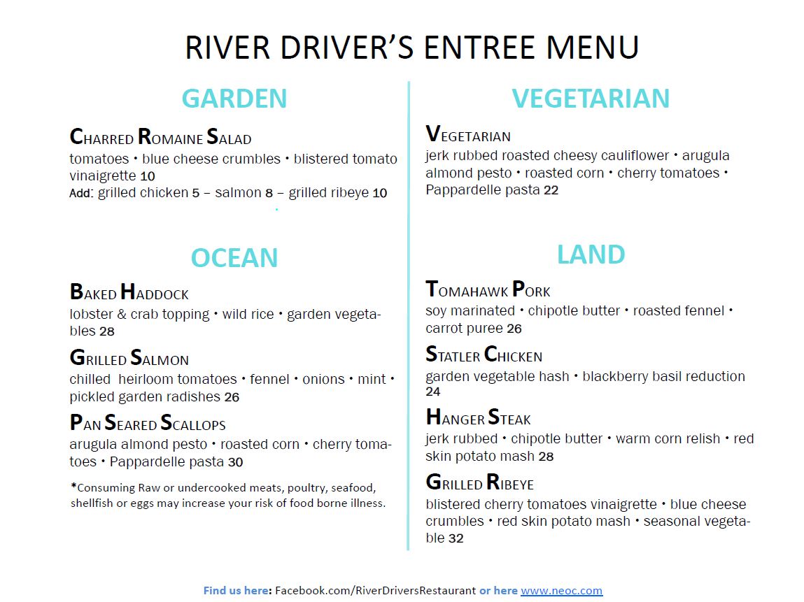 Dinner9.19 Fall Dinner Menu
