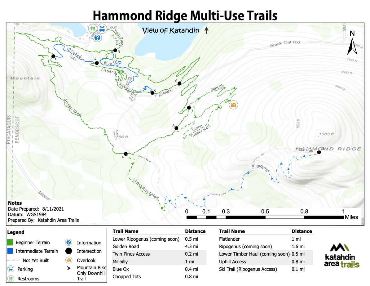 HammondRIdgeTrailMap HammondRIdgeTrailMap