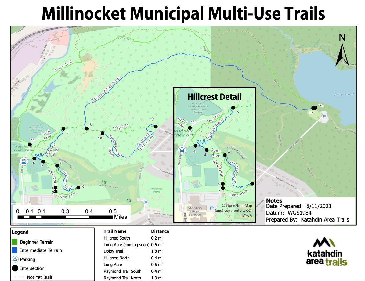 MillinocketMunicipalTrailMap MillinocketMunicipalTrailMap