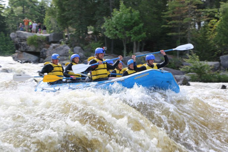 White Water Rafting Trips near Millinocket Lake in Maine New England