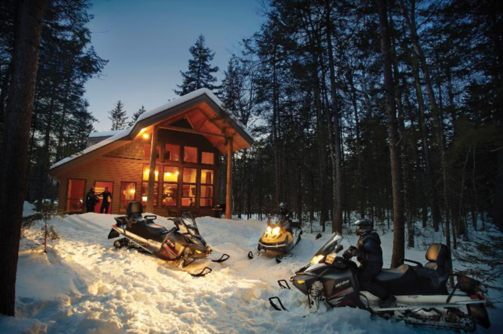 Maine Snowmobiling Specials New England Outdoor Center