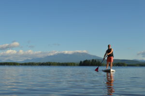 Paddle boarding at neoc