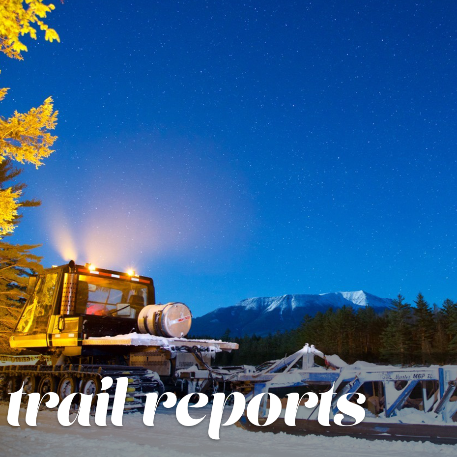 Snowmobile Trail Reports