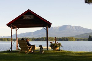 lakefront view