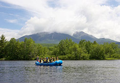 Katahdin - Maine's highest Mountain Katahdin Shines in the backdrop