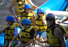 penobscot adventure Family safety while whitewater rafting