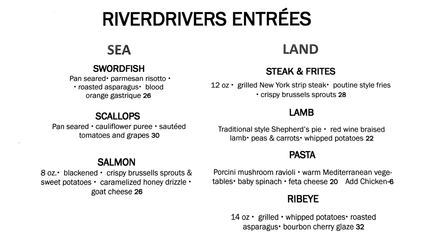 rdentrees RD Entree Menu