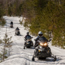 Snowmobiling