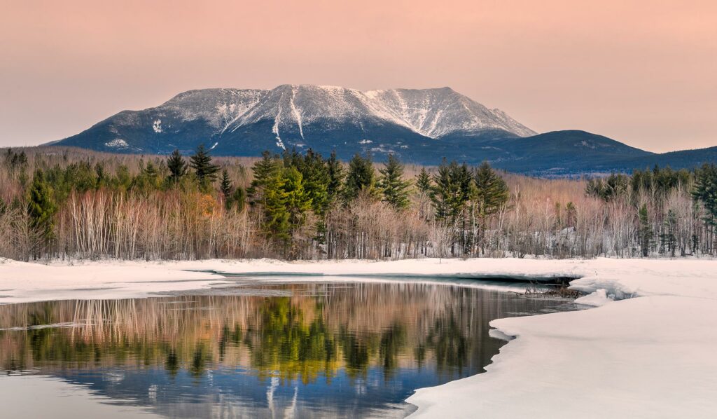 Katahdin in Winter 2